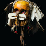 000179 Papua, Asmat, ancestor skull
