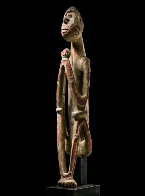 000190 Papua, Central Asmat, ancestor figure