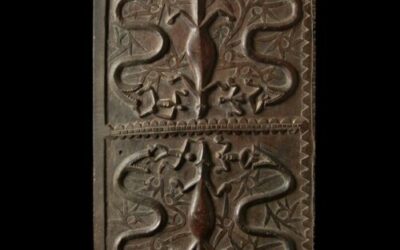 000378 Borneo, Sarawak, Bidayu Dayak, door