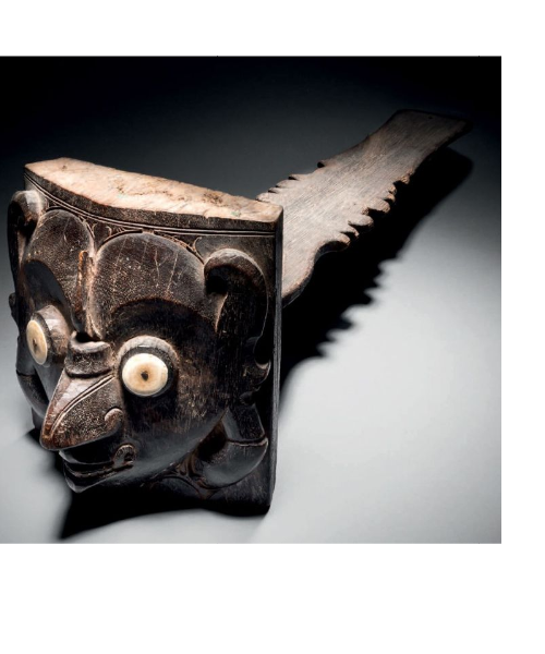 000405 Borneo, Kayan Dayak, rattan cutter