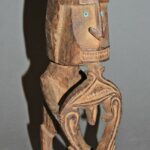 000440 Papua, Cenderawasih Bay, Rom (?), ancestor figure