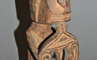 000440 Papua, Cenderawasih Bay, Rom (?), ancestor figure