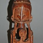 000443 Papua, Cenderawasih Bay, Yapen, ancestor figure
