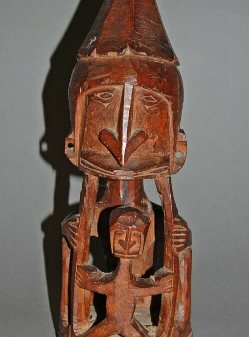 000443 Papua, Cenderawasih Bay, Yapen, ancestor figure