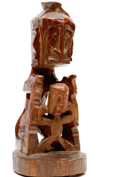 000680 Papua, Cenderawasih Bay, Biak, ancestor figure