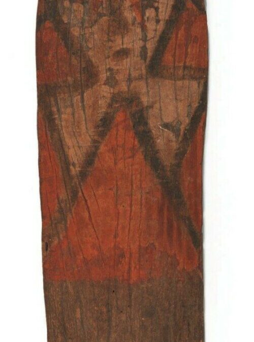 000805 Papua, Marind Anim, taboo board