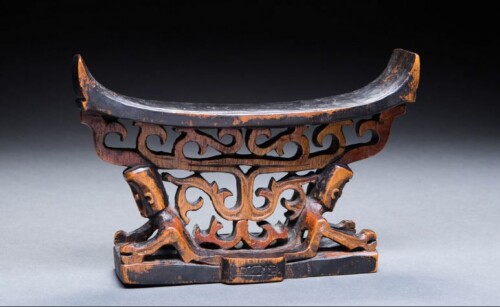 000841 Papua, Cenderawasih Bay, headrest