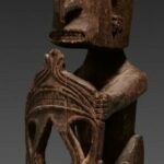 000890 Papua, Cenderawasih Bay, Doreh Bay, ancestor figure