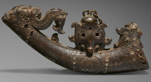 001510 Sumatra, Batak, gunpowder horn