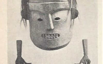 001515 Sumatra, Batak, funeral mask
