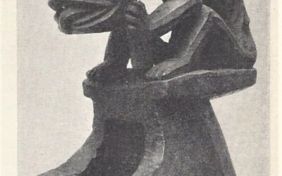 001519 Sumatra, Enggano, crouching figure