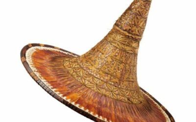 001526 Borneo, Kalimantan, Dayak, hat
