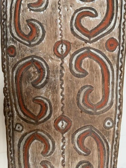 001538 Papua, Mappi Digul, Awyu, shield