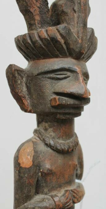 001542 Sumatra, Nias, ancestor figure
