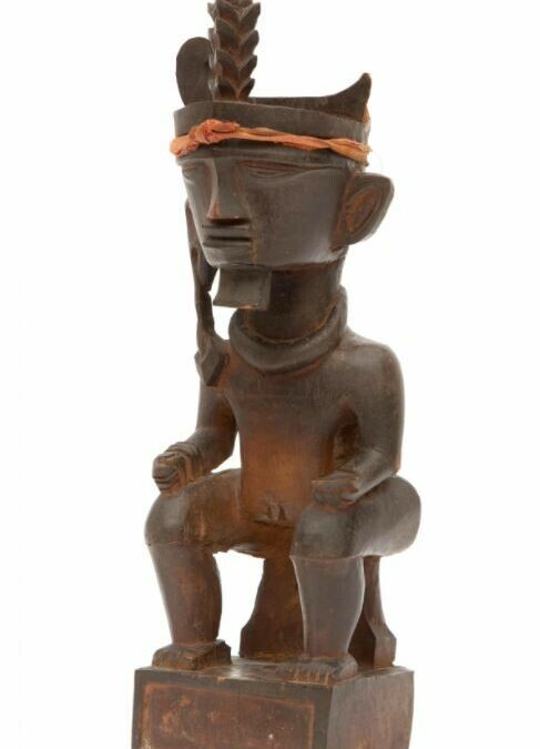 001546 Sumatra, South Nias, ancestor figure
