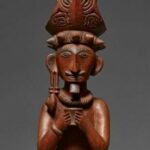 001555 Sumatra, North Nias, ancestor figure