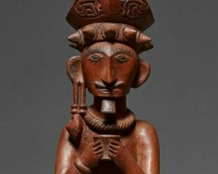 001555 Sumatra, North Nias, ancestor figure