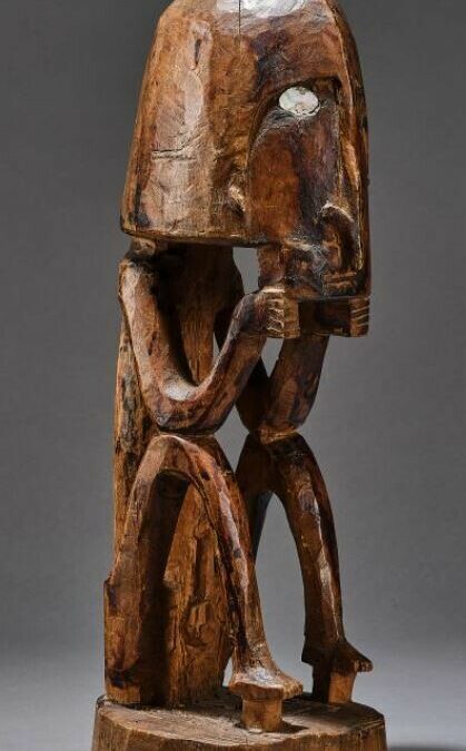 001571 Papua, Cenderawasih Bay, Biak, ancestor figure