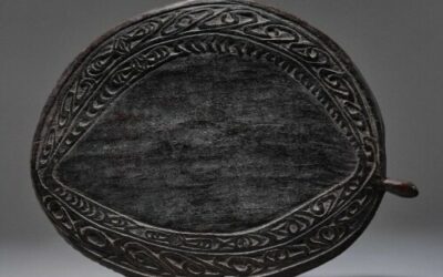 001572 Papua, Sentani Lake, dish