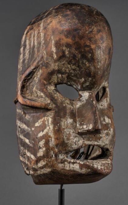 001575 Borneo, Sarawak, Iban, face mask