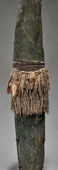 001578 Papua, Dani, sacred stone