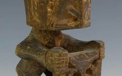 001579 Papua, Cenderawasih Bay, Waropen, Wonti, ancestor figure