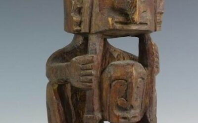 Papua, Cenderawasih Bay, Yapen, ancestor figure