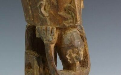 001595 Papua, Cenderawasih Bay, Biak, ancestor figure