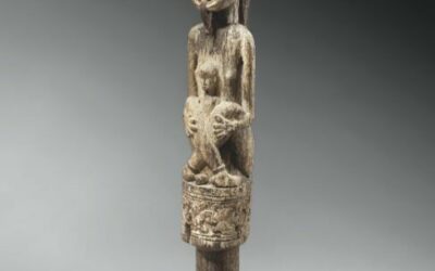 001599 Borneo, Kayanic Dayak, guardian figure