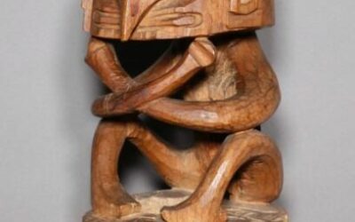 001602 Papua, Cenderawasih Bay, Biak, ancestor figure