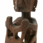 001603 Papua, Cenderawasih Bay, ancestor figure