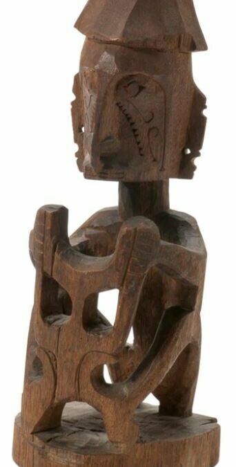 001603 Papua, Cenderawasih Bay, ancestor figure