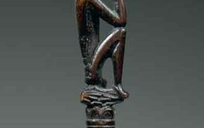 001608 Borneo, Sarawak, Iban Dayak, charm/ measure stick