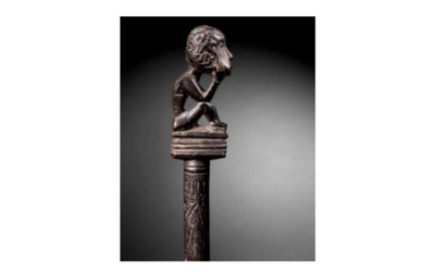 001610 Borneo, Sarawak, Iban Dayak, charm/measure stick
