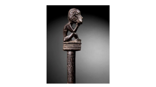 001610 Borneo, Sarawak, Iban Dayak, charm/measure stick