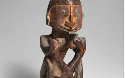 001637 Papua, Cenderawasih Bay, Biak, ancestor figure