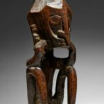 001645 Papua, Cenderawasih Bay, Biak, ancestor figure
