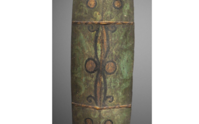 001654 Borneo, Central Kalimantan, Dayak, war shield