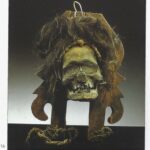001657 Borneo, Kalimantan, Apo Kayan Dayak, mounted skull