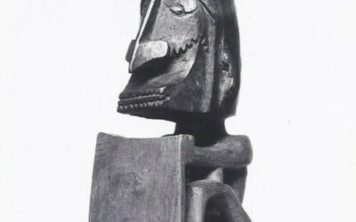 001670 Papua, Cenderawasih Bay, ancestor figure