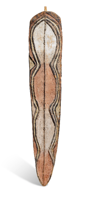 001741 Papua, Digul area, Awyu or Muyu, shield