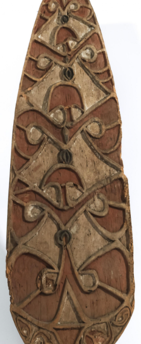 001749 Papua, Asmat, war shield