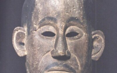 001795 Sulawesi, Toraja, face mask