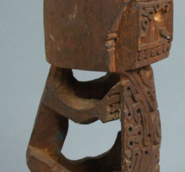 001806 Papua, Cenderawasih Bay, Schouten Islands, ancestor figure