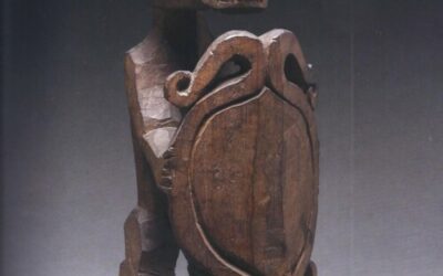 001809 Papua, Cenderawasih Bay, ancestor figure