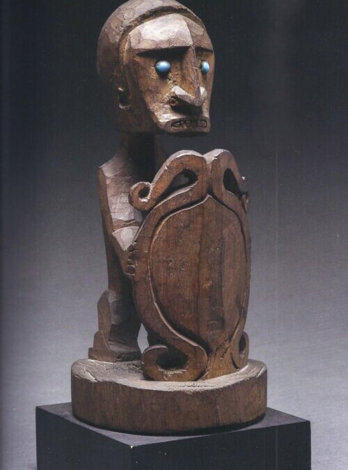 001809 Papua, Cenderawasih Bay, ancestor figure