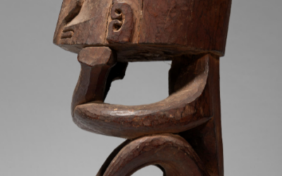 001826 Papua, Cenderawasih Bay, ancestor figure