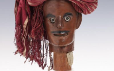 001819 Sumatra, Toba Batak, puppet head