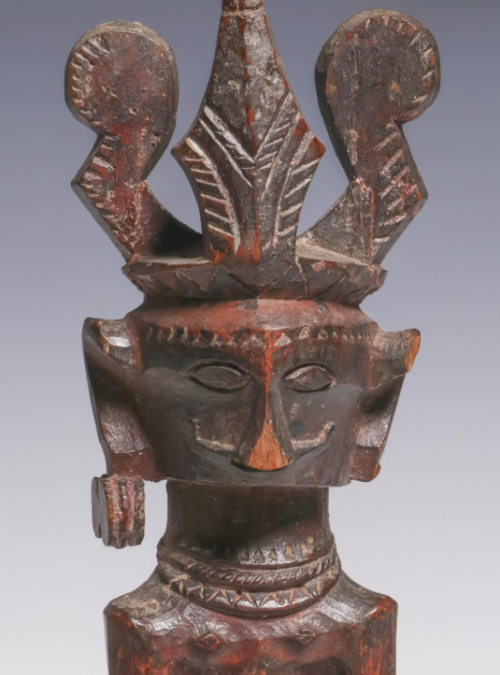 001829 Sumatra, Nias, ancestor figure