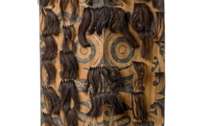 001857 Borneo, Central, Dayak, war shield